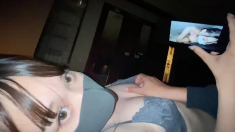 PPV2857224 Maria who got a boyfriend. She had me take a gonzo while playing a cheating video with me in front of my boyfriend.